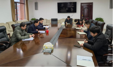党政办（宣传统战部）集中学习传达党委指示精神